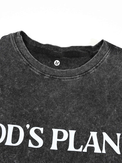 KZZ Vintage-print T-shirt