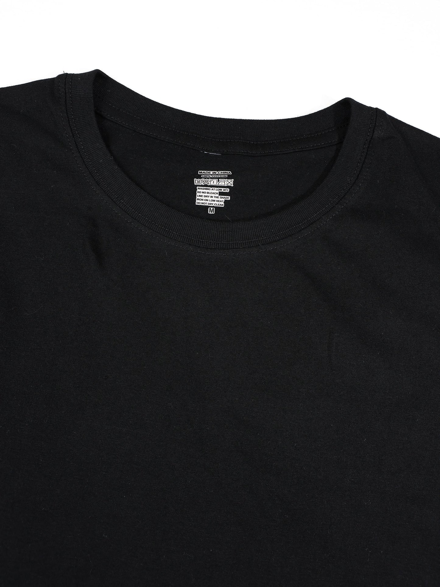 KZZ Men's loose-fit short-sleeve top