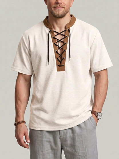 KZZ Summer Casual Short-Sleeve Top