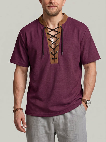 KZZ Summer Casual Short-Sleeve Top