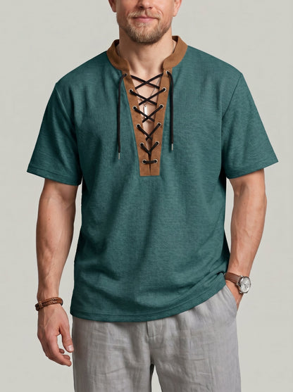 KZZ Summer Casual Short-Sleeve Top