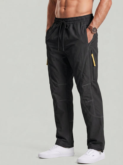 KZZ Casual Cargo Parachute Pants
