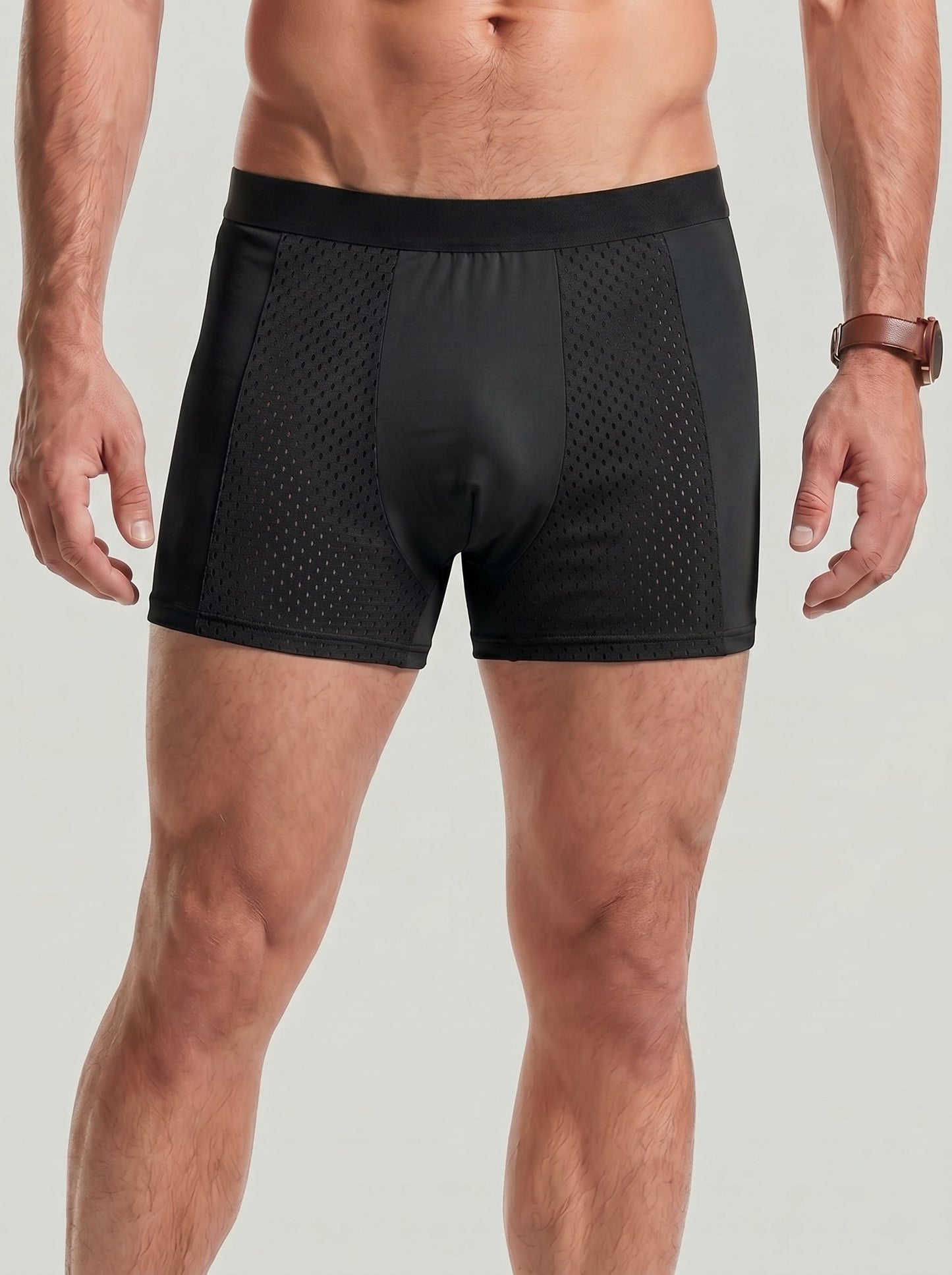 KZZ Men's mesh breathable underwear