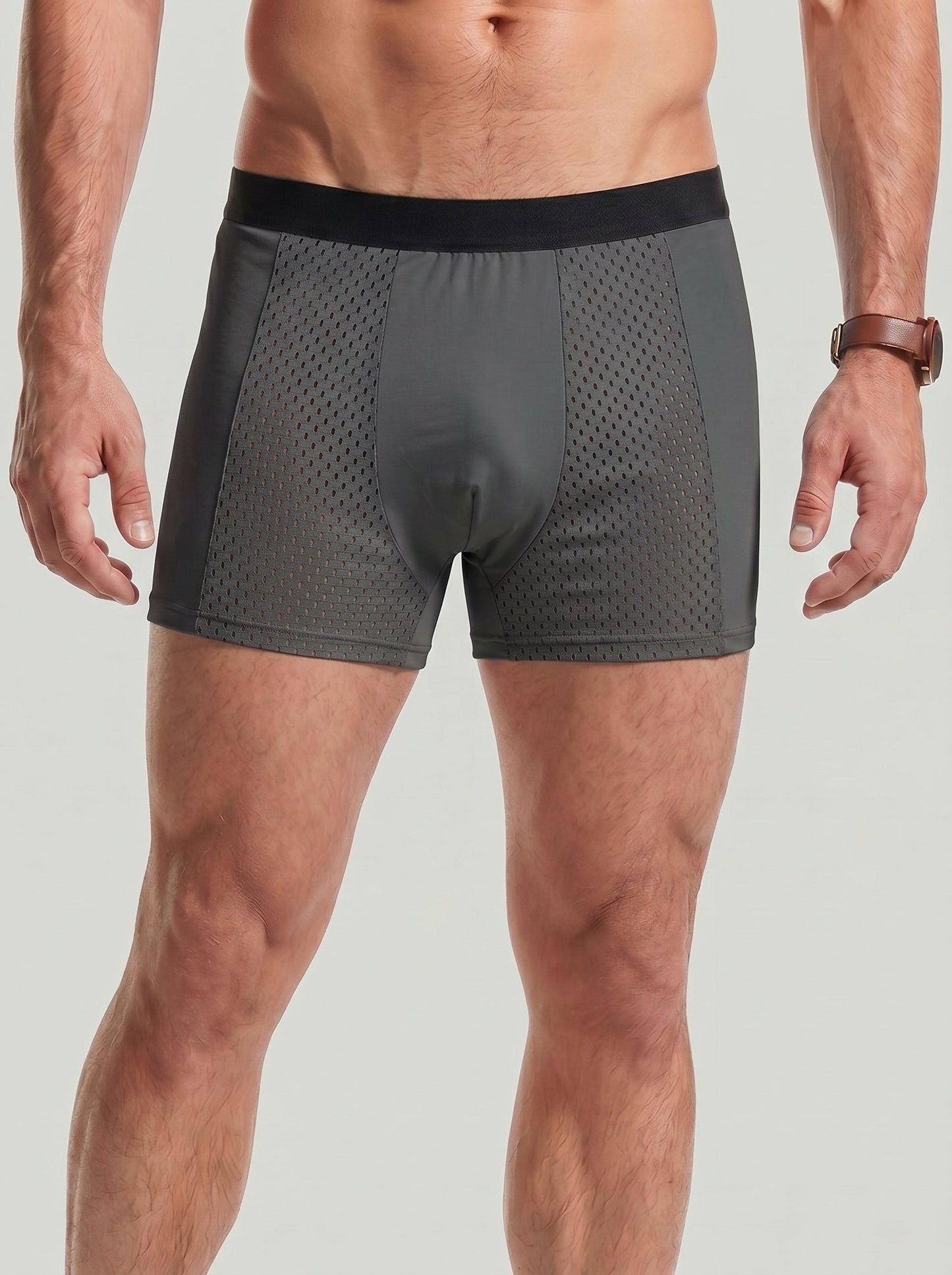 KZZ Men's mesh breathable underwear