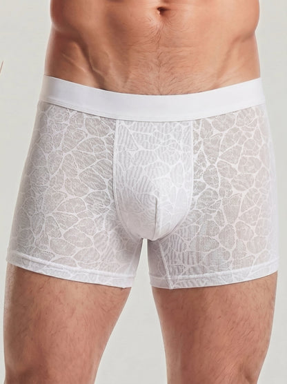 KZZ Men's lace boxer briefs