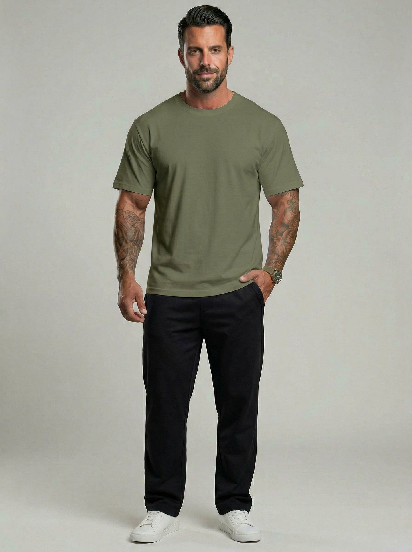 KZZ Men's Active Short Sleeve T Shirts