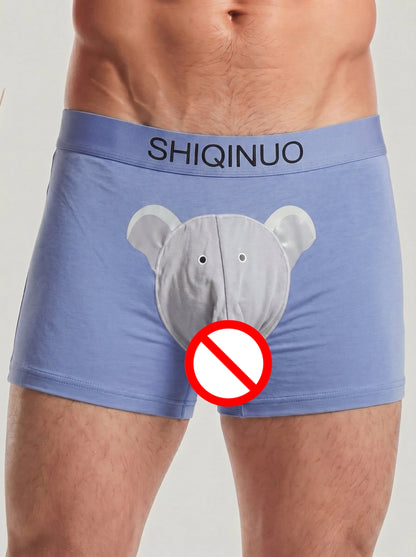 KZZ Men's Stretch Boxer Briefs
