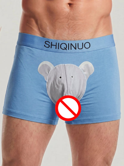 KZZ Men's Stretch Boxer Briefs