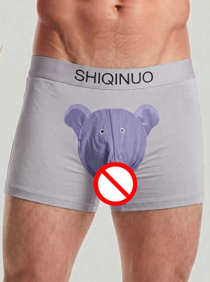 KZZ Men's Stretch Boxer Briefs