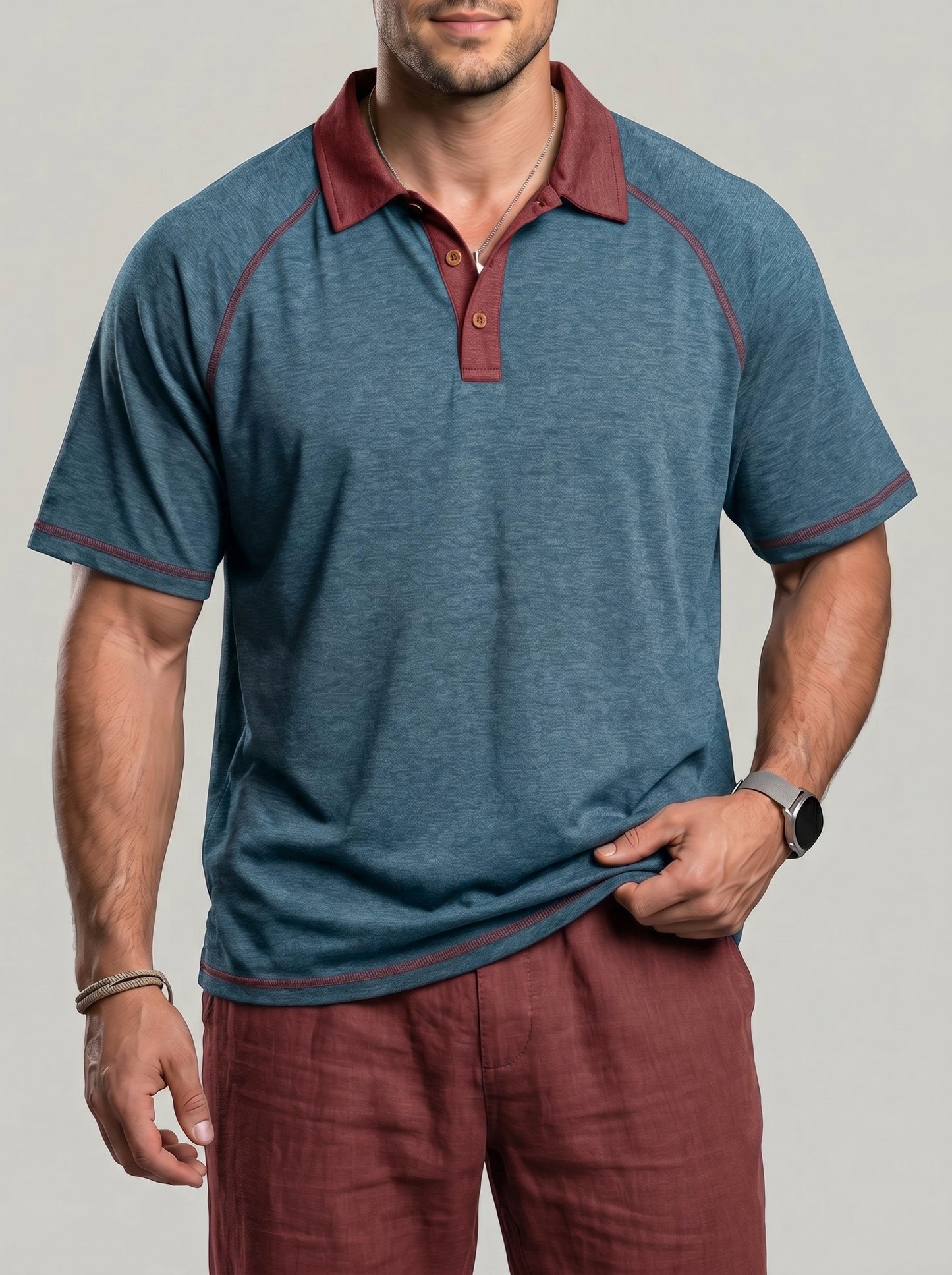 KZZ Men's Polo Shirt