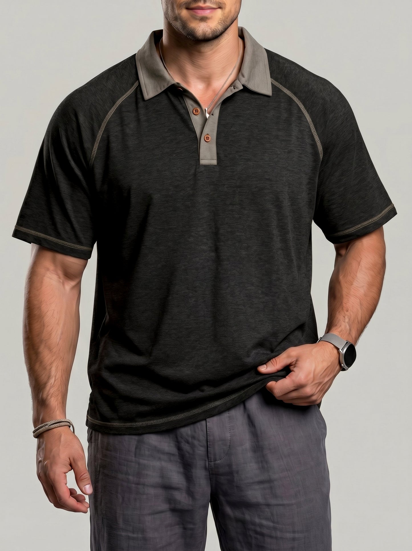 KZZ Men's Polo Shirt