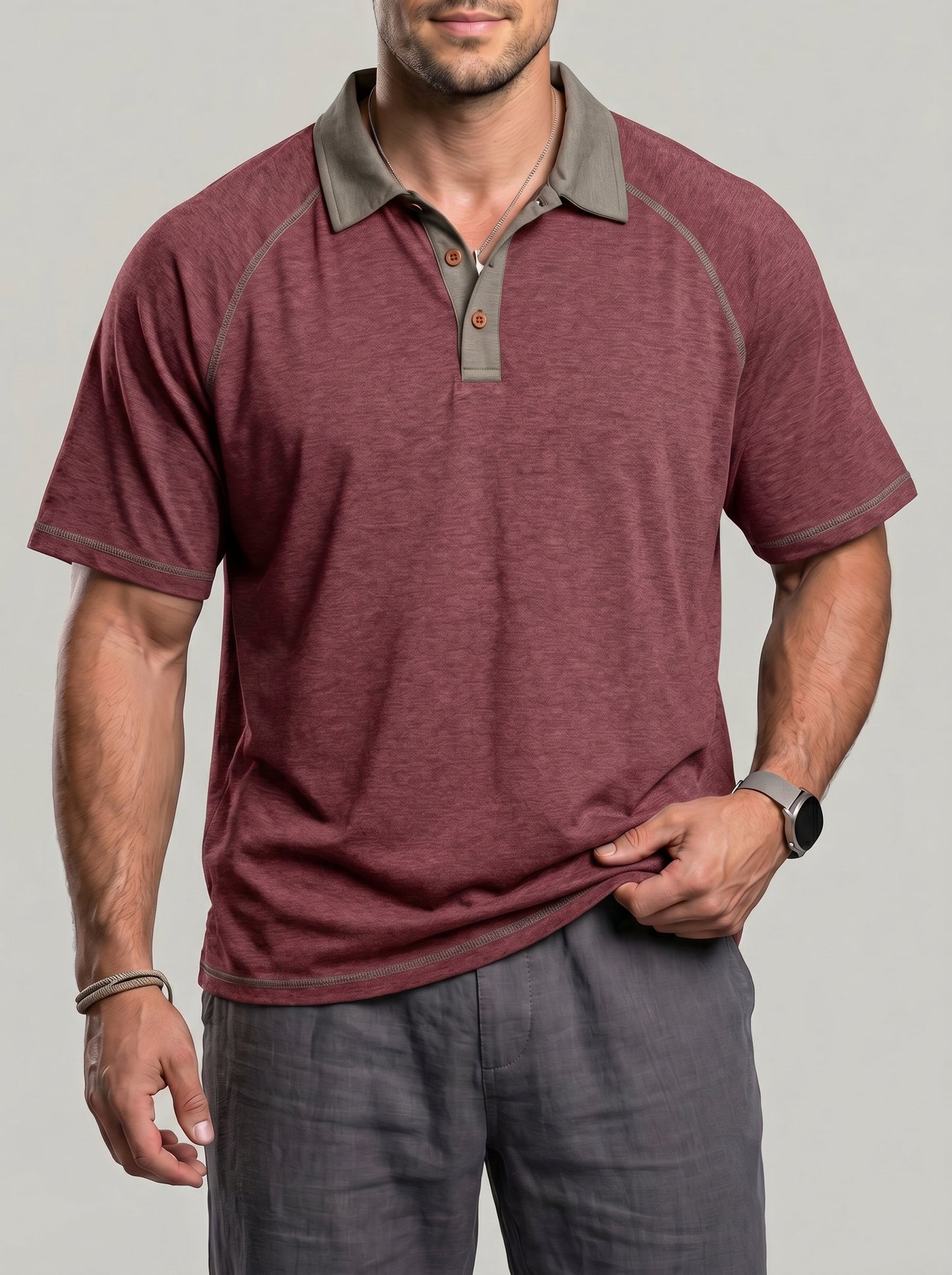 KZZ Men's Polo Shirt