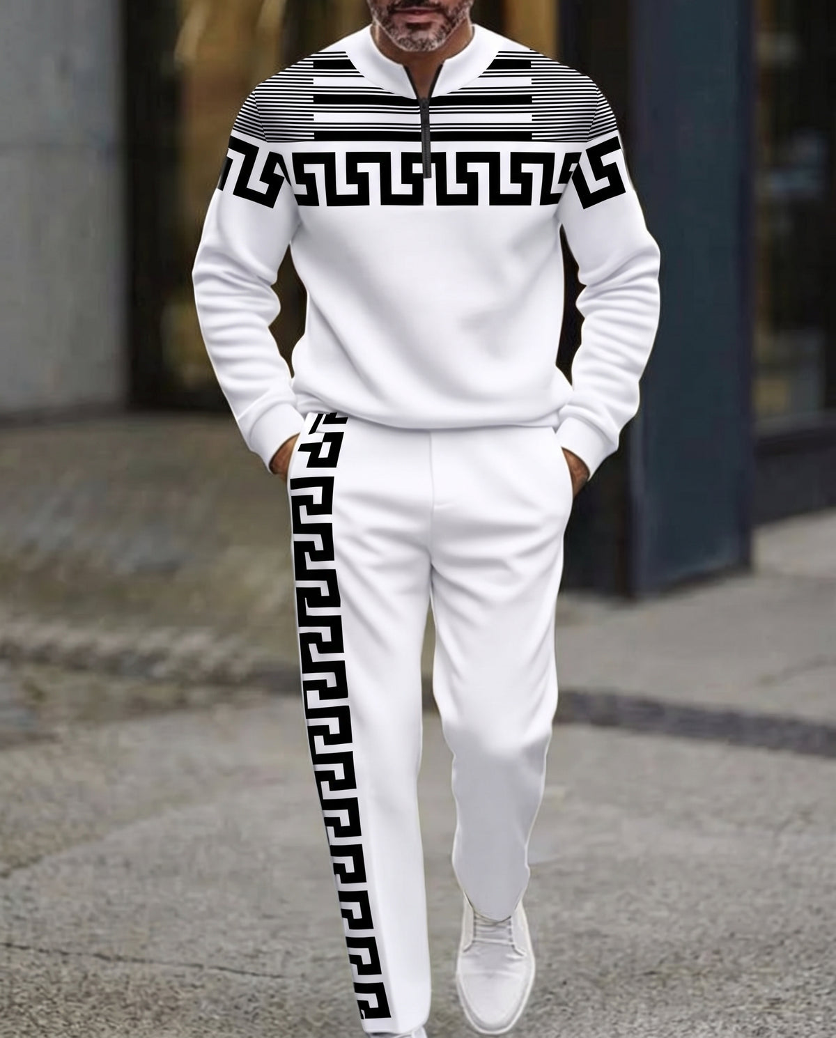KZZ Long-Sleeved Sportswear Set