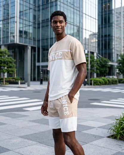 KZZ Men's casual sportswear set