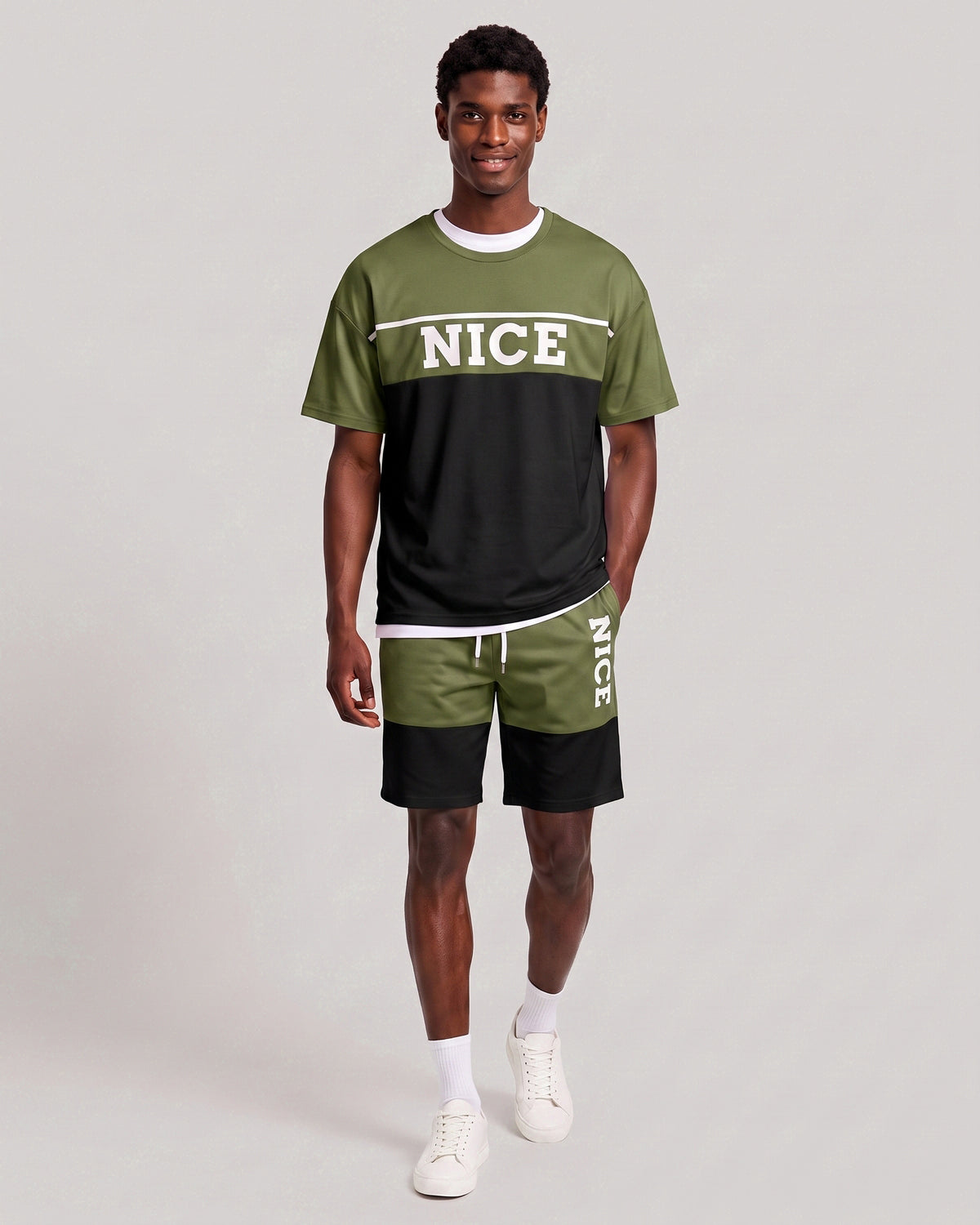 KZZ Men's casual sportswear set
