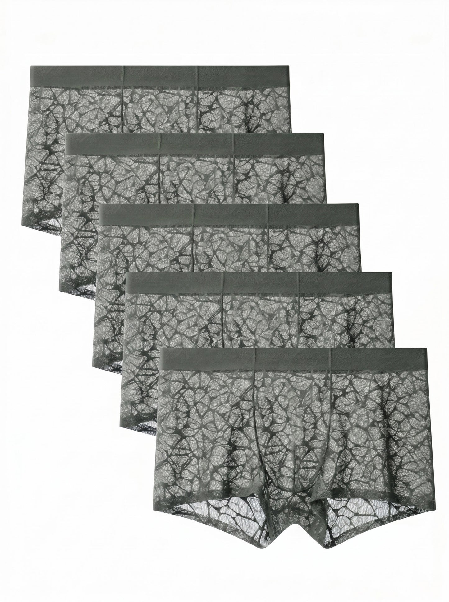 KZZ Men's lace boxer briefs