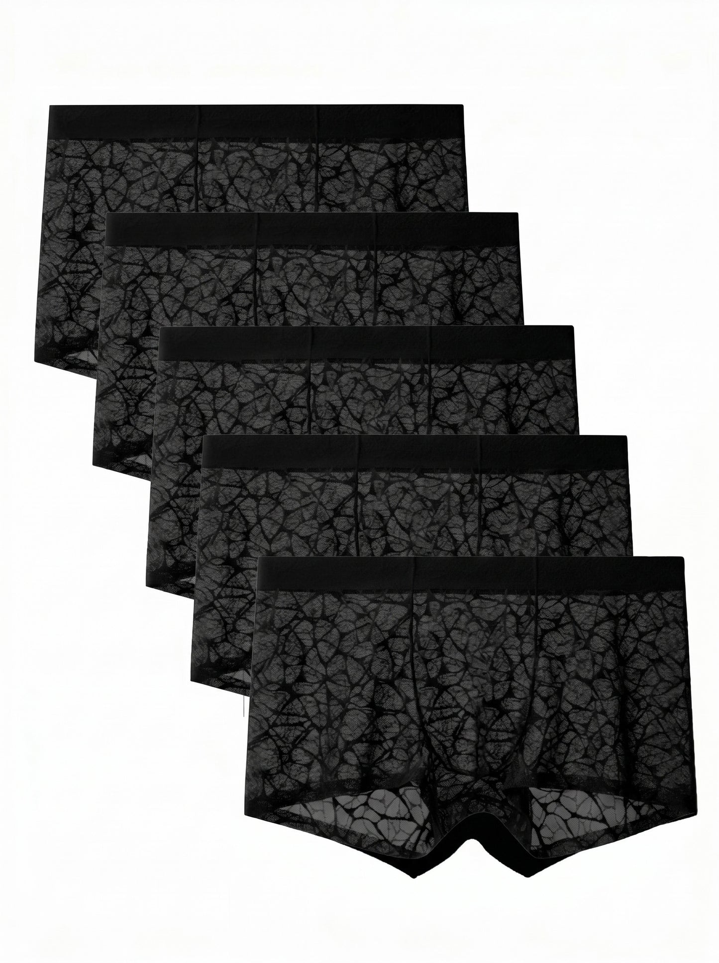 KZZ Men's lace boxer briefs