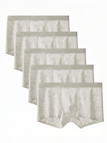 KZZ Men's lace boxer briefs