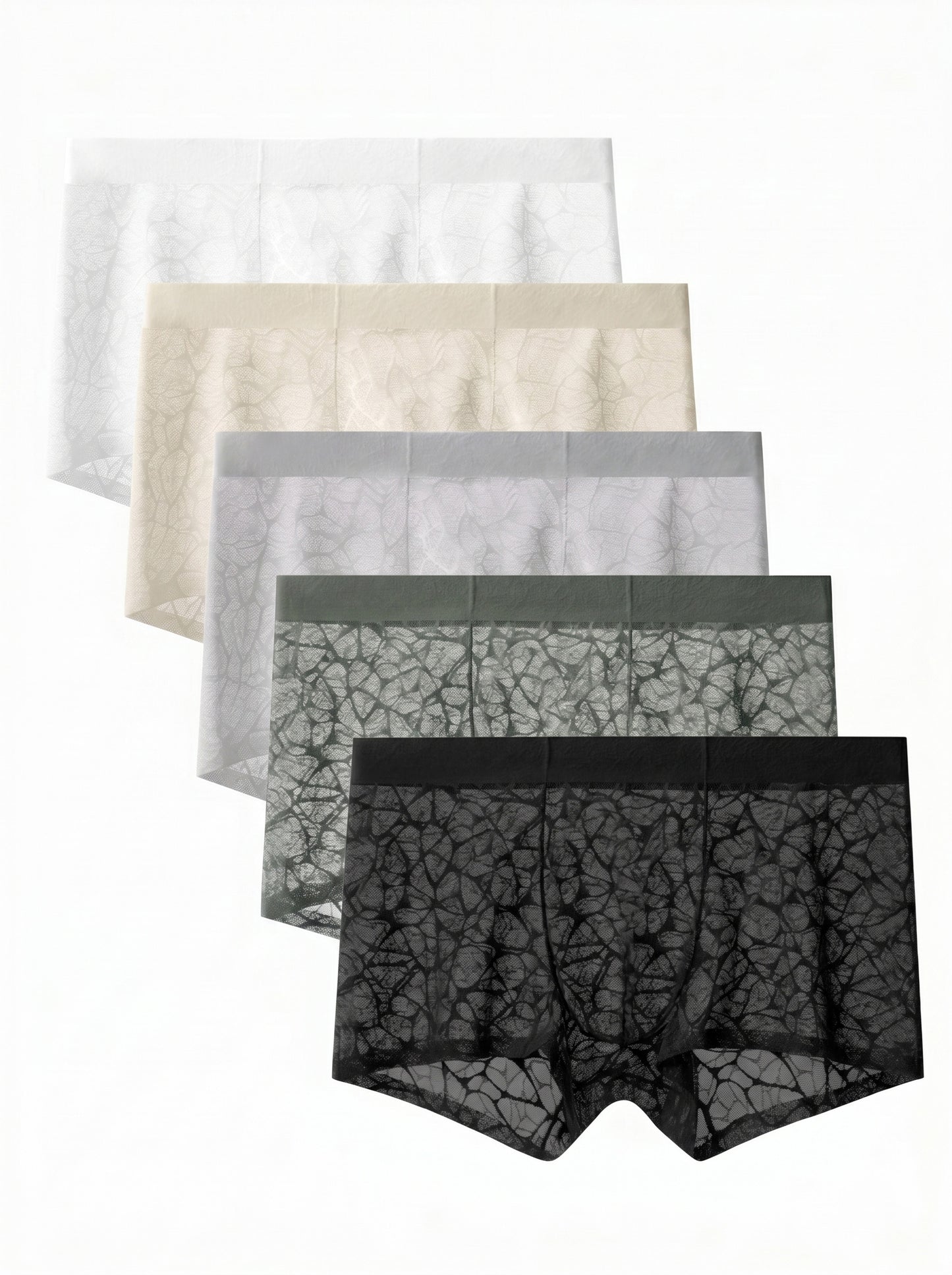 KZZ Men's lace boxer briefs