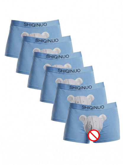KZZ Men's Stretch Boxer Briefs