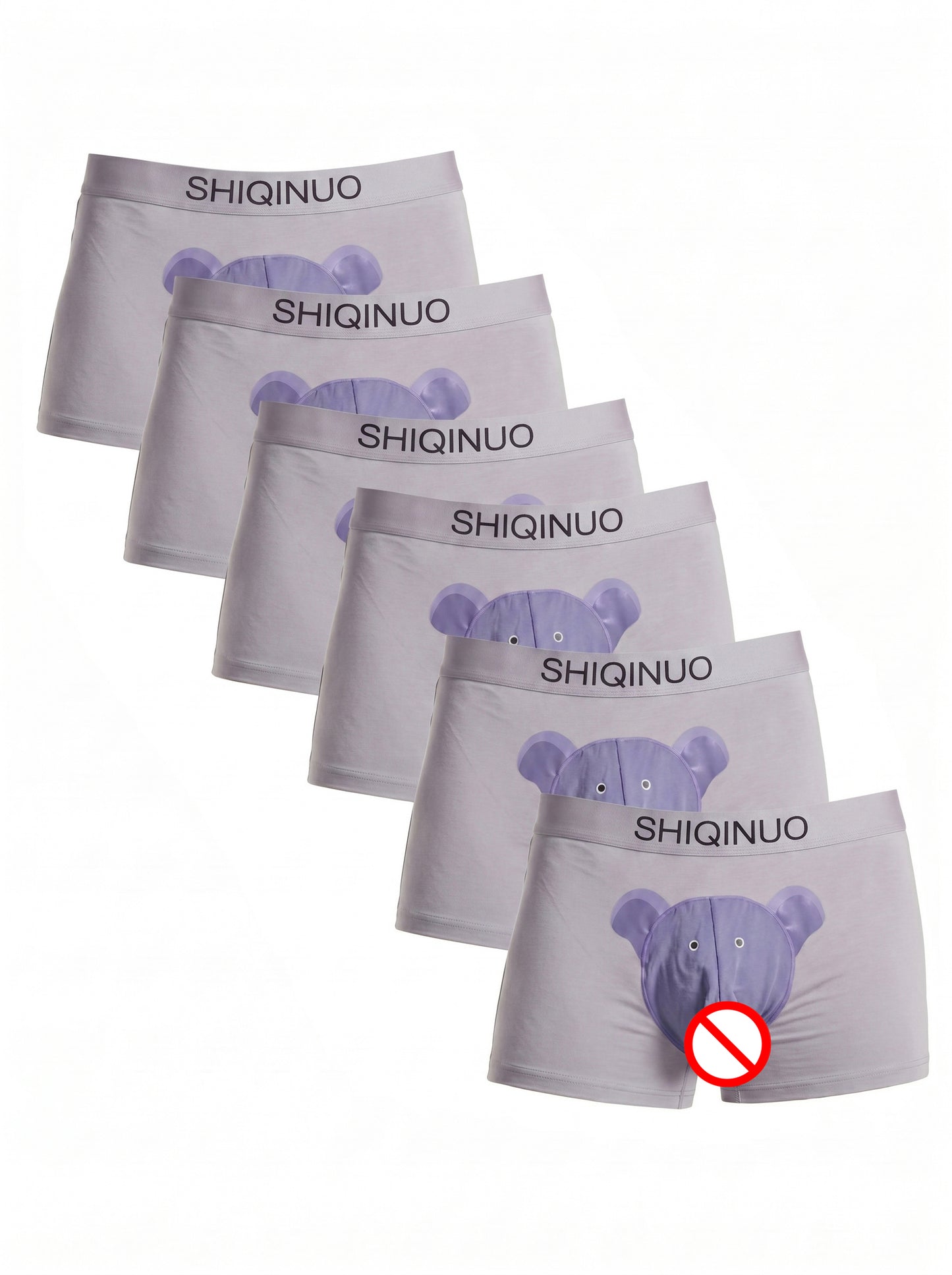 KZZ Men's Stretch Boxer Briefs