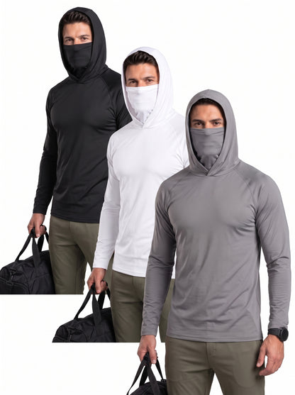 KZZ Men's Casual Hooded Pullover