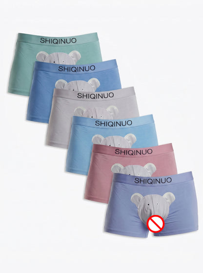 KZZ Men's Stretch Boxer Briefs