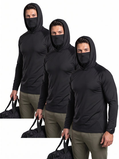 KZZ Men's Casual Hooded Pullover