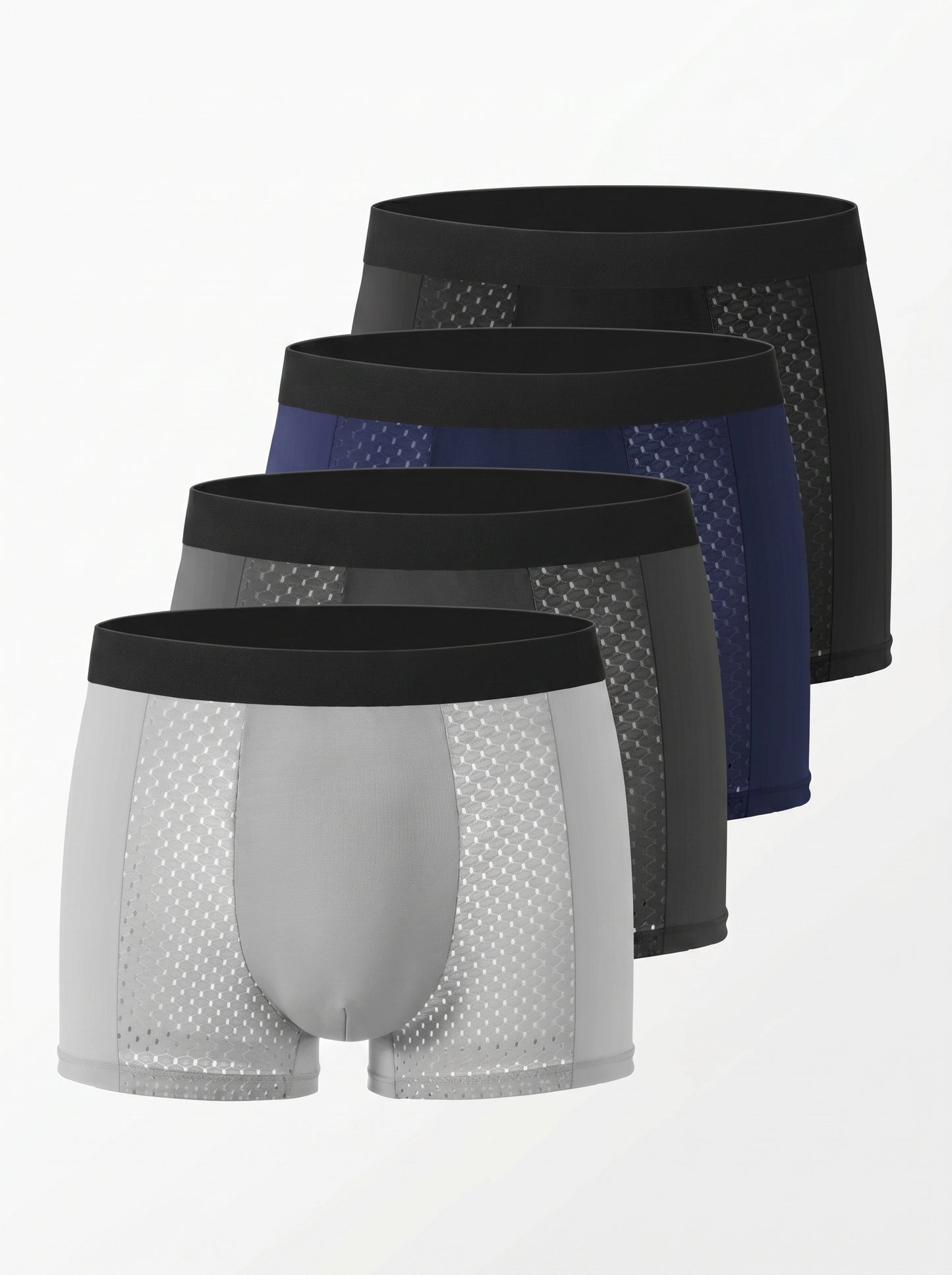 KZZ Men's mesh breathable underwear