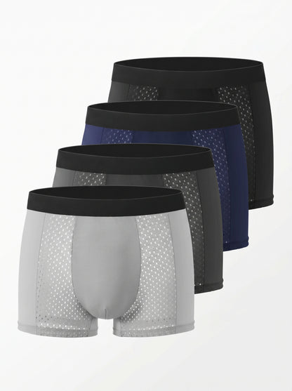 KZZ Men's mesh breathable underwear