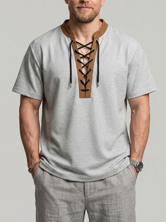 KZZ Summer Casual Short-Sleeve Top
