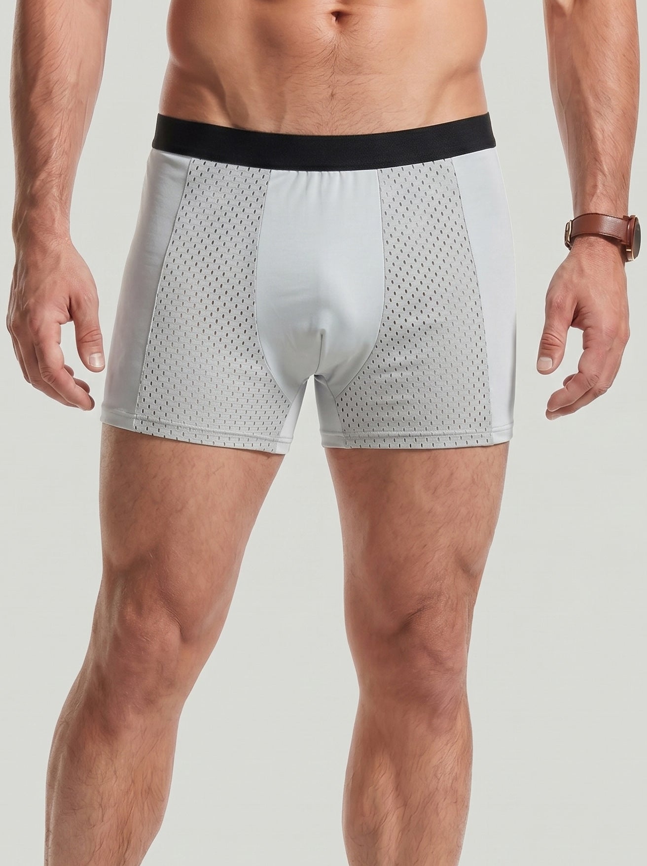 KZZ Men's mesh breathable underwear