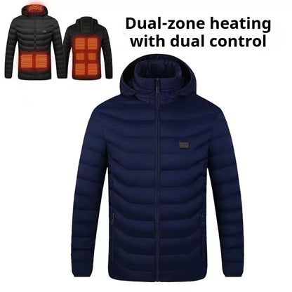 KZZ Electric Heated Cotton Jacket, Multiple Colors, Limited Time Offer