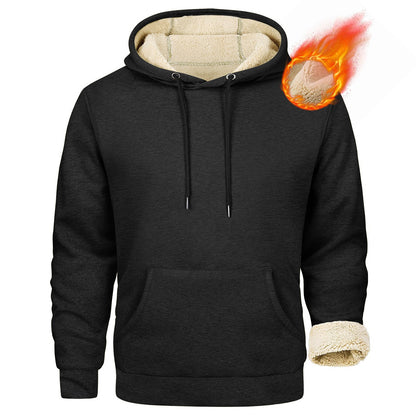 KZZ Men's Thick Hoodie, Available in Multiple Colors