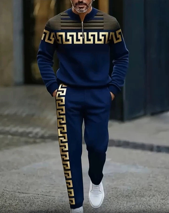 KZZ Long-Sleeved Sportswear Set