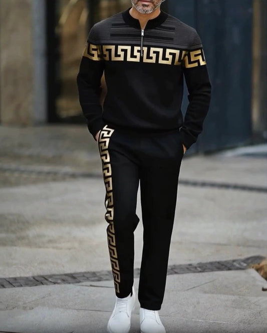 KZZ Long-Sleeved Sportswear Set