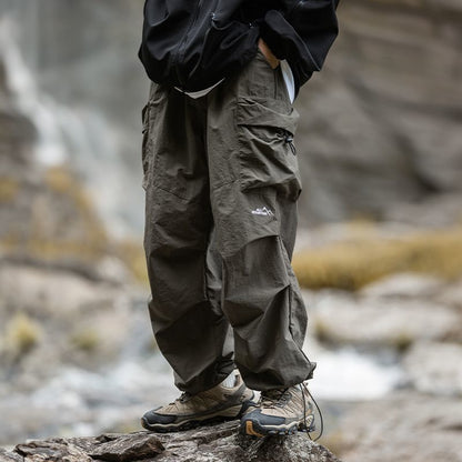KZZ Men's Stylish Loose-Fit Cargo Pants