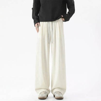 KZZ Ice-Feel Straight-Leg Pants