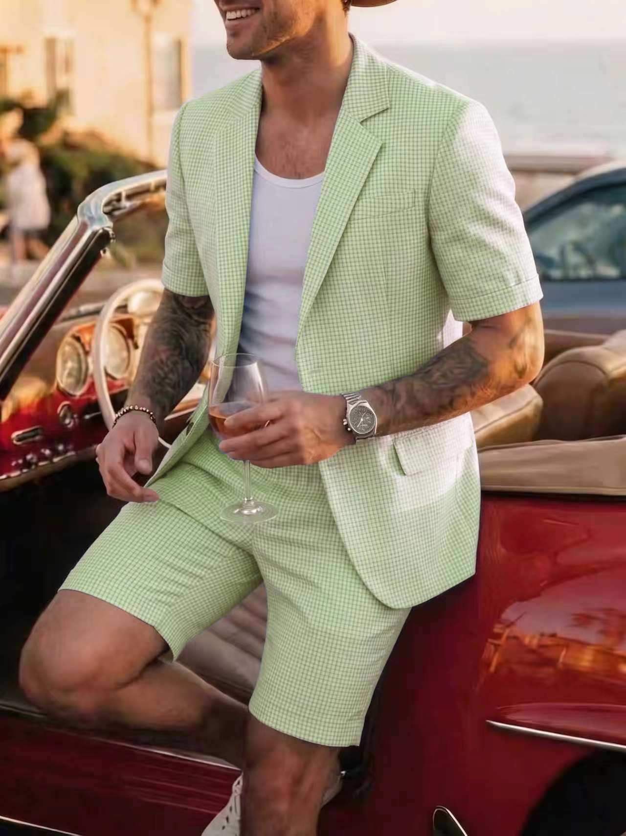 KZZ Casual Two-Piece Suit