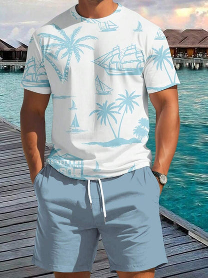 KZZ Summer Streetwear: Loose-Fit Casual Hip-Hop Set