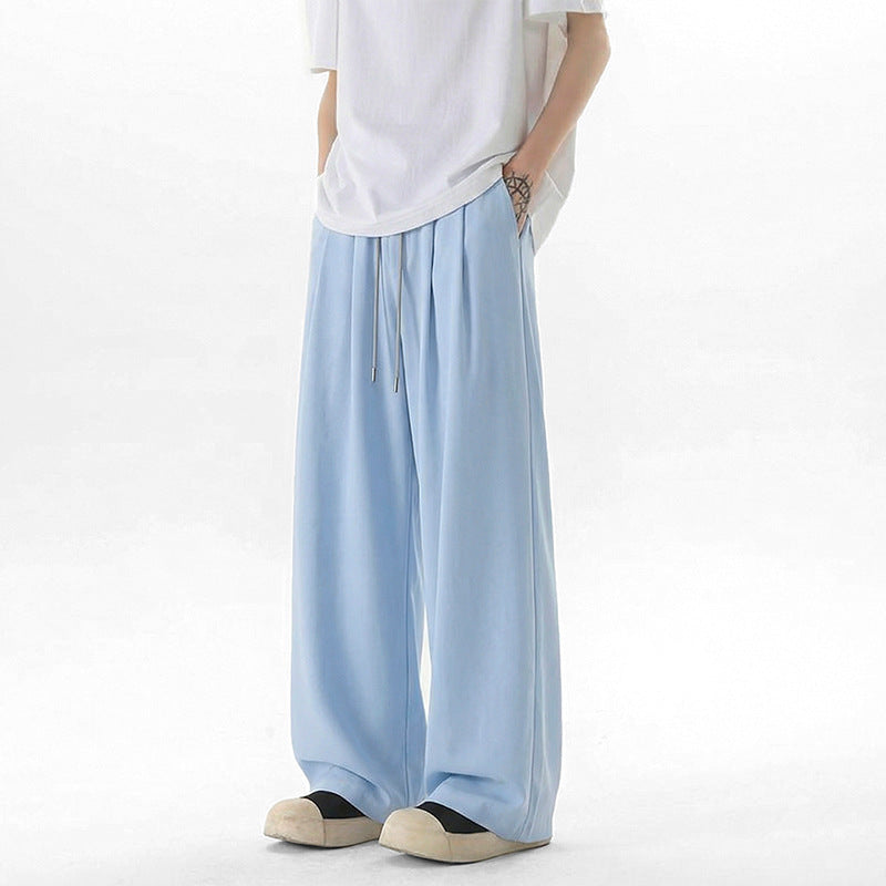 KZZ Ice-Feel Straight-Leg Pants
