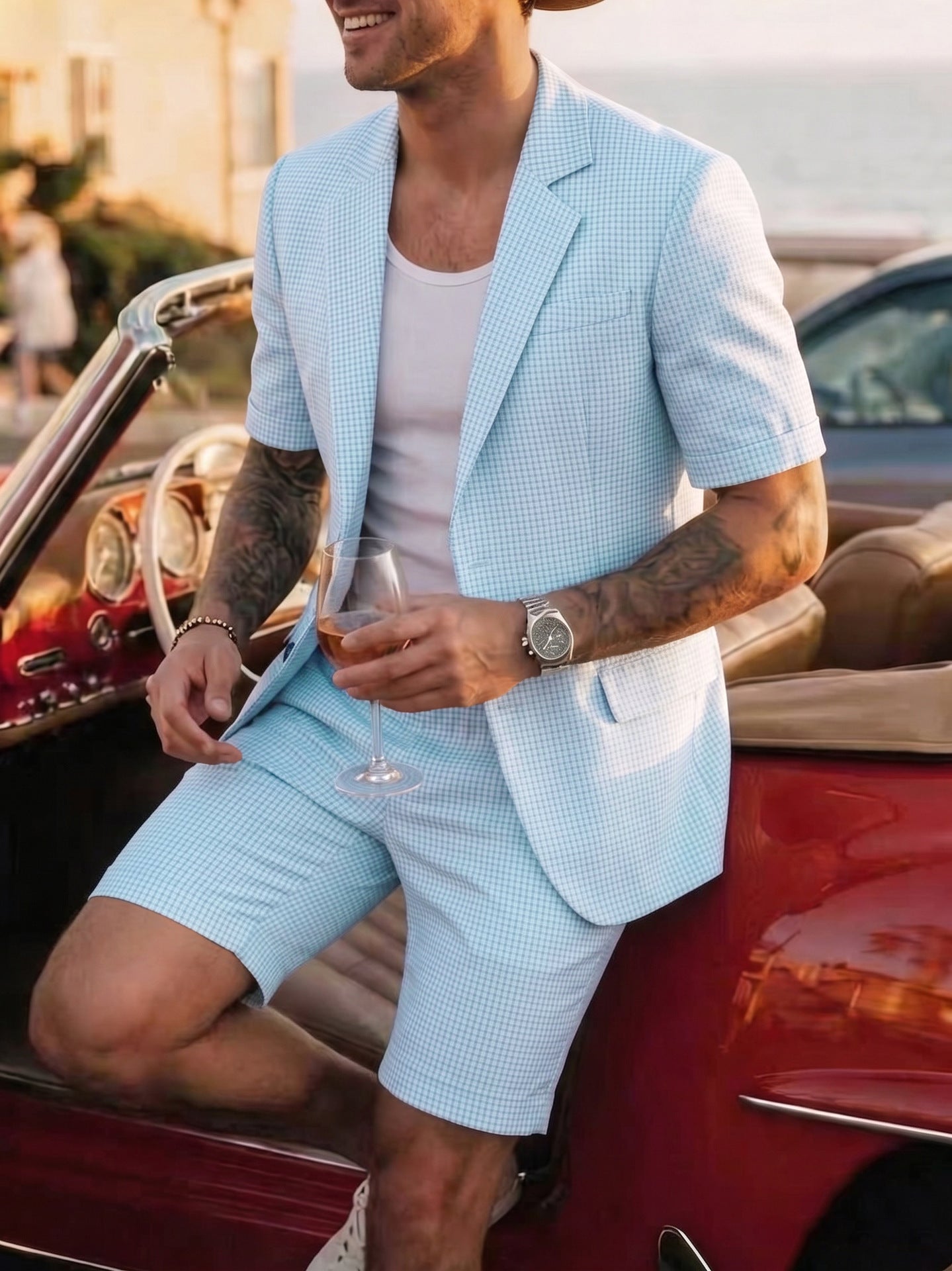 KZZ Casual Two-Piece Suit