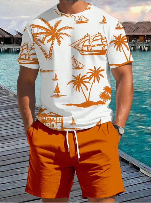 KZZ Summer Streetwear: Loose-Fit Casual Hip-Hop Set