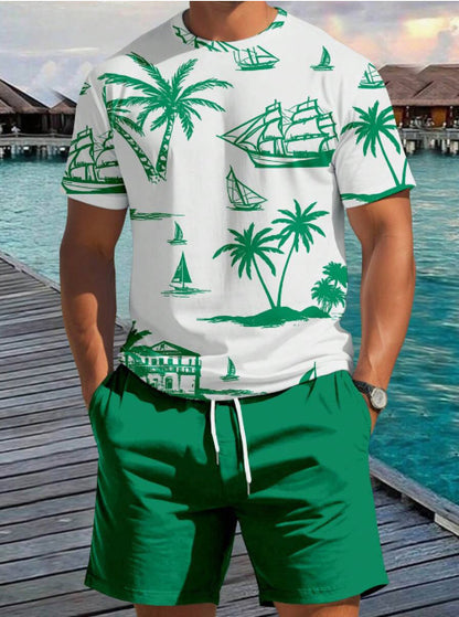 KZZ Summer Streetwear: Loose-Fit Casual Hip-Hop Set