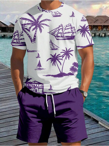 KZZ Summer Streetwear: Loose-Fit Casual Hip-Hop Set