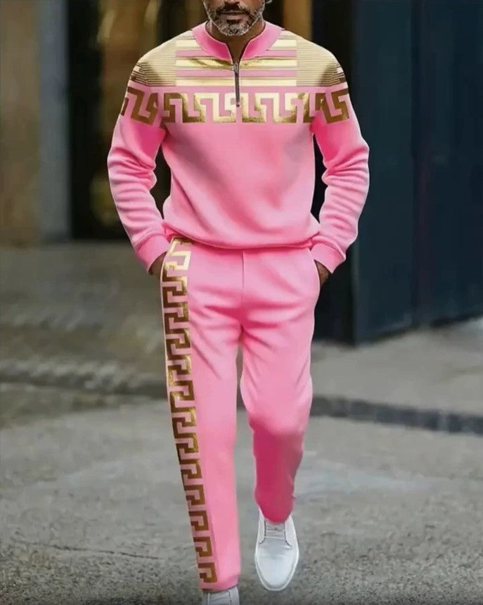 KZZ Long-Sleeved Sportswear Set
