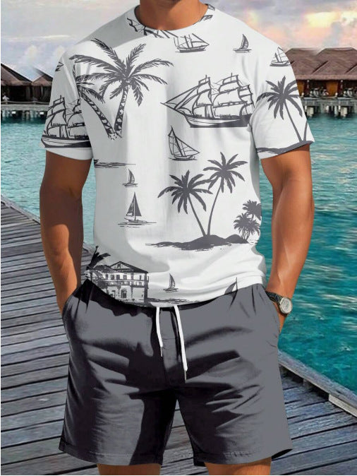 KZZ Summer Streetwear: Loose-Fit Casual Hip-Hop Set