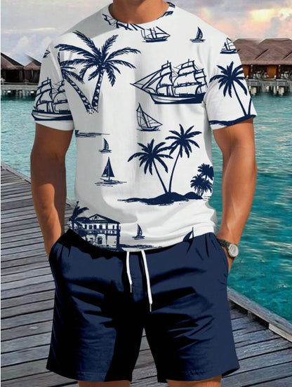 KZZ Summer Streetwear: Loose-Fit Casual Hip-Hop Set