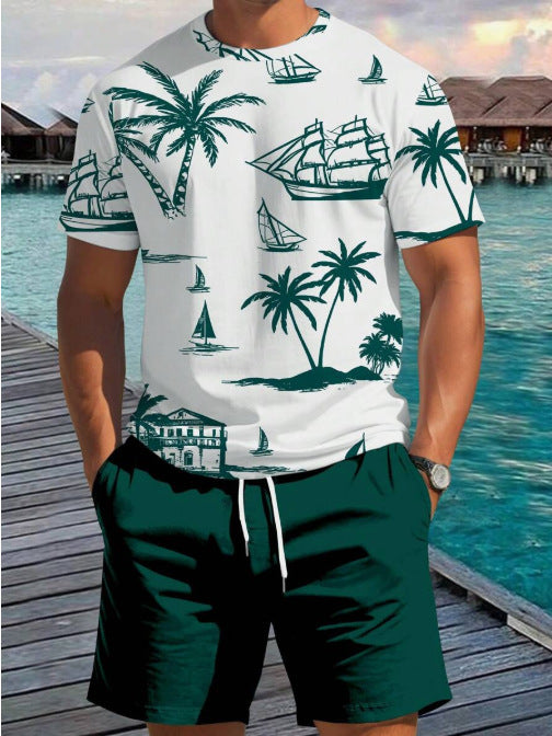 KZZ Summer Streetwear: Loose-Fit Casual Hip-Hop Set