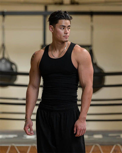 KZZ Ultra-Soft Cotton Fitted Tank
